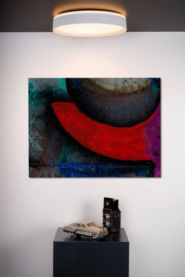 Lucide NURIA LED Deckenleuchte 3-Stufen-Dimmer 18W dimmbar Weiß 79182/18/31