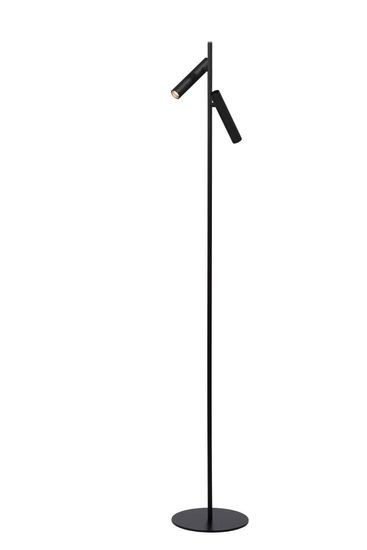 Lucide PHILON LED Stehleuchte 2x 2x 4,5W dimmbar drehbar Schwarz 79781/10/30