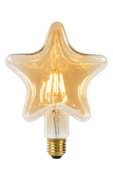 Lucide STAR LED Filament Lampe E27 7W Amber 80102/06/62