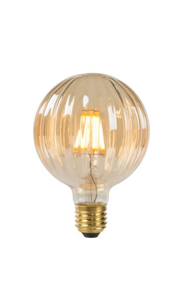 Lucide STRIPED LED Filament Lampe E27 6W Amber 80104/06/62