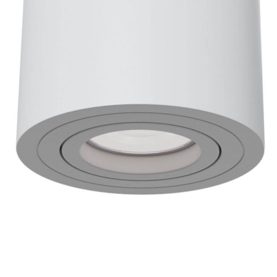 Maytoni Alfa Decken-Anbaugehäuse GU10 Aufbauleuchte rund Weiss