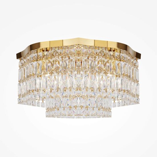 Maytoni Dune Deckenleuchte, Deckenlampe 6x E14 Gold-Farbe