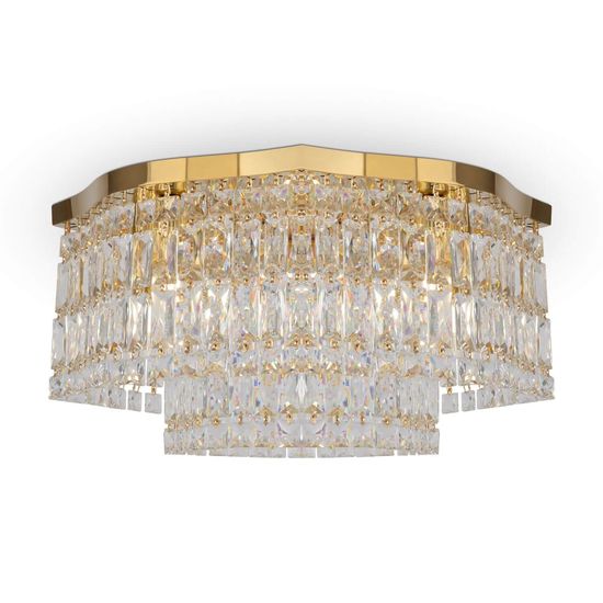 Maytoni Dune Deckenleuchte, Deckenlampe 6x E14 Gold-Farbe
