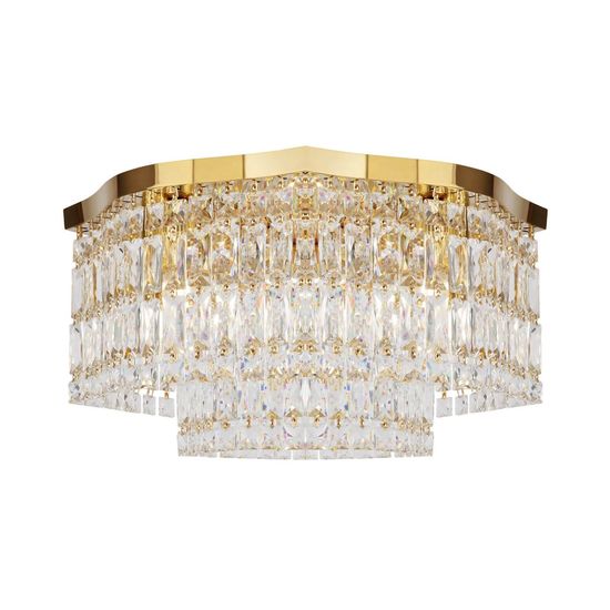 Maytoni Dune Deckenleuchte, Deckenlampe 6x E14 Gold-Farbe
