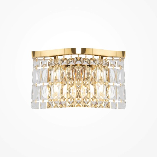 Maytoni Dune Wandleuchte, Wandlampe 2x E14 Gold-Farbe