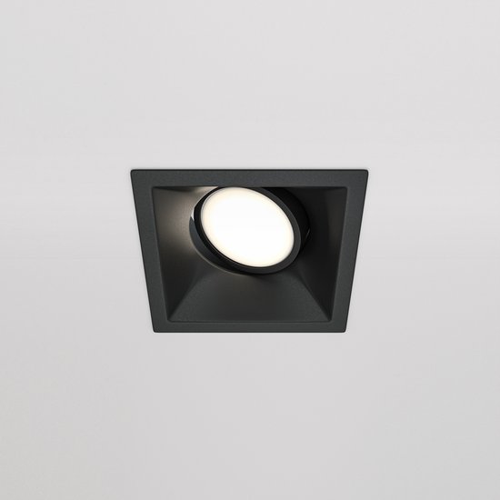 Maytoni Dot Downlight, Einbauleuchte GU10 4,5cm Schwarz
