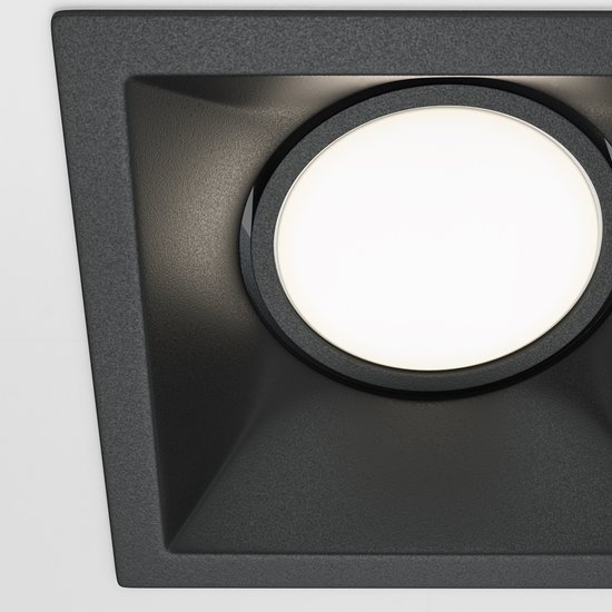 Maytoni Dot Downlight, Einbauleuchte GU10 4,5cm Schwarz