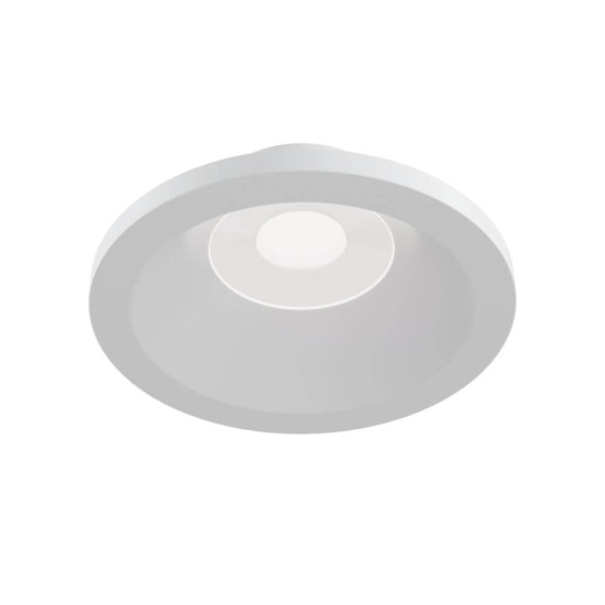 Maytoni Zoom Downlight, Einbauleuchte GU10 rund Weiss IP65 wasserfest Ø85mm