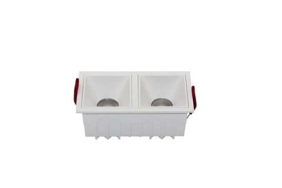 Maytoni Alfa LED Downlight, Einbauleuchte 20W dimmbar Weiss 90Ra Warmweiss