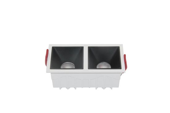 Maytoni Alfa LED Downlight, Einbauleuchte 20W dimmbar Schwarz / Weiss 90Ra Warmweiss