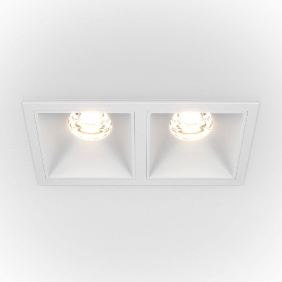 Maytoni Alfa LED Downlight, Einbauleuchte 20W dimmbar Weiss 90Ra Neutralweiss