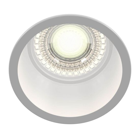 Maytoni Reif Downlight, Einbauleuchte GU10 Weiss Ø68mm