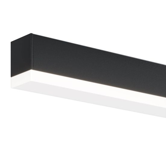 Maytoni Fichte LED Spiegelleuchte, Schrankleuchte 14W Schwarz Neutralweiss