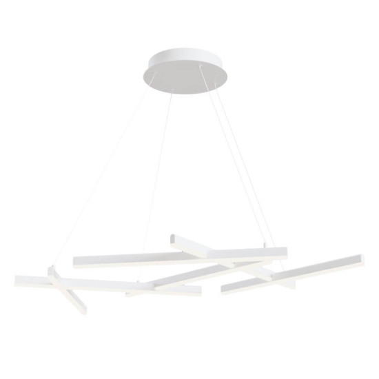 Maytoni Line LED Pendelleuchte, Hängeleuchte 75W Weiss Warmweiss