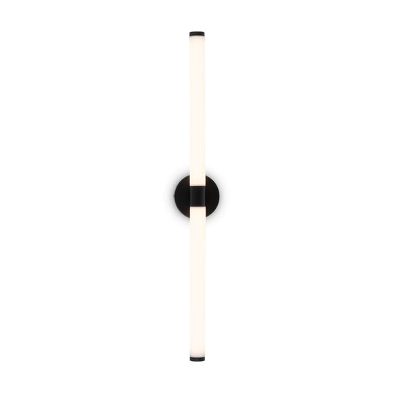 Maytoni Axis LED Wandleuchte, Wandlampe 16W Schwarz Warmweiss