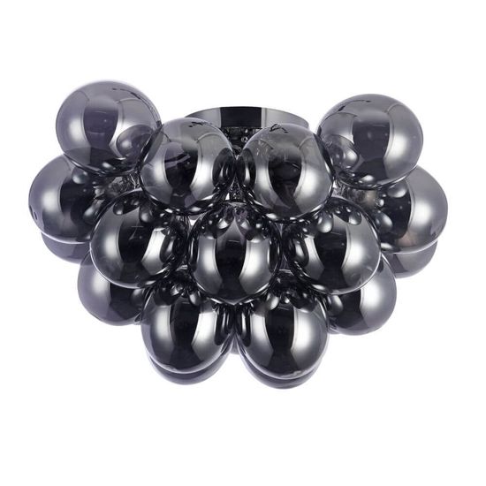 Maytoni Balbo Deckenleuchte 8x G9 Nickel Rauchfarbe Glas