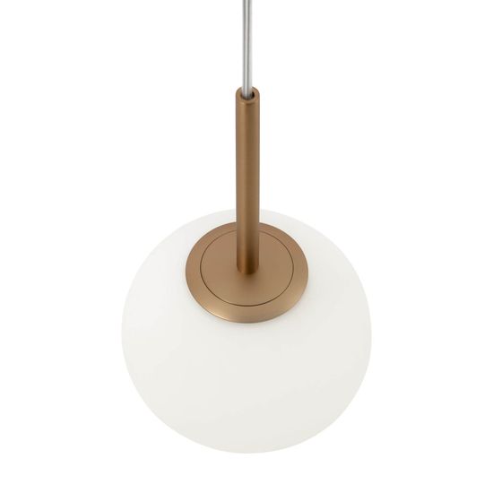 Maytoni Basic form Pendelleuchte, Hängeleuchte E14 30cm Gold-Farbe