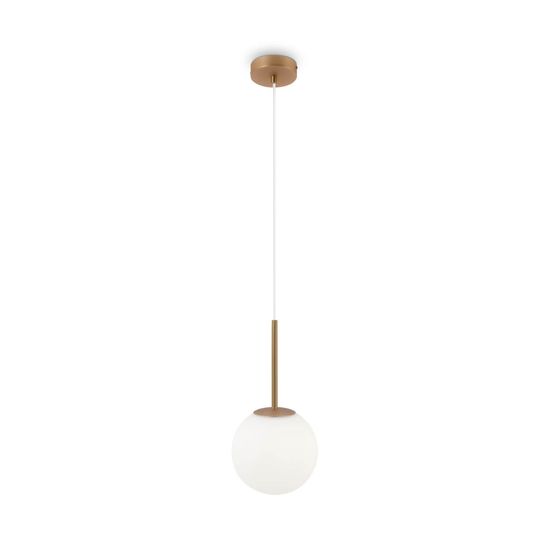 Maytoni Basic form Pendelleuchte, Hängeleuchte E14 36cm Gold-Farbe