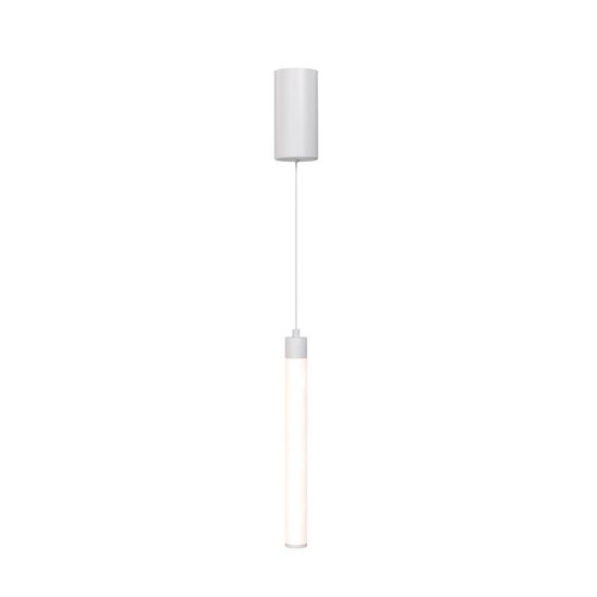 Maytoni Ray LED Pendelleuchte, Hängeleuchte 10W Weiss 50,6cm Warmweiss