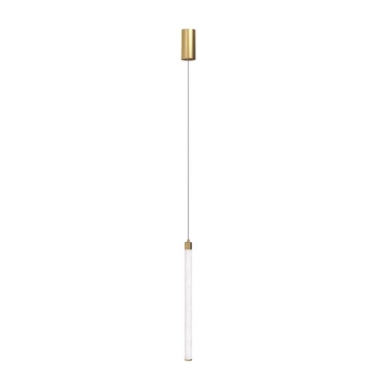 Maytoni Ray LED Pendelleuchte, Hängeleuchte 20W Gold-Farbe Warmweiss