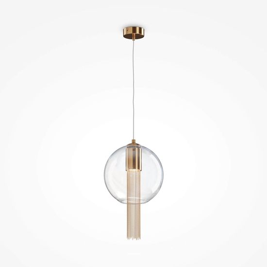 Maytoni Flusso Pendelleuchte, Hängeleuchte GU10 24cm Bronze