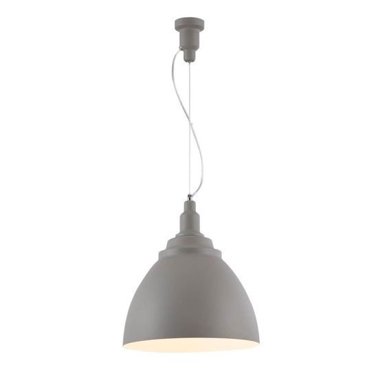 Maytoni Bellevue Pendelleuchte, Hängeleuchte E27 35cm Grau