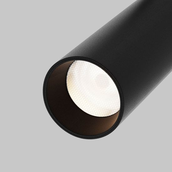 Maytoni Focus Magnet-Schinensystem EXILITY 48V LED Stromschienenleuchte 12W 3000K Schwarz 90Ra UGR<15 Warmweiss