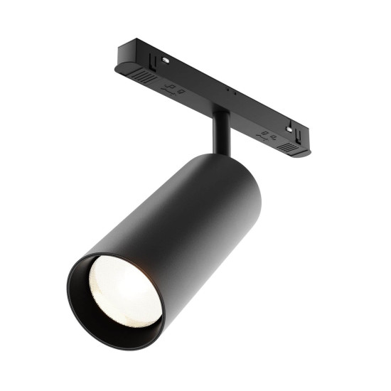 Maytoni Focus Magnet-Schinensystem EXILITY 48V LED Stromschienenleuchte 20W 3000K Schwarz 90Ra UGR<15 Warmweiss
