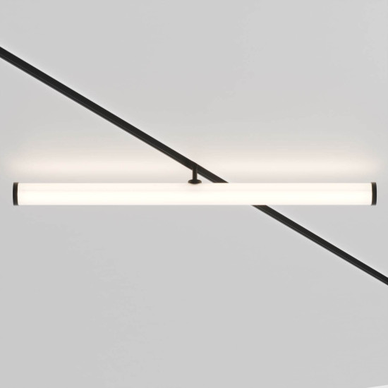 Maytoni Larc Magnet-Schinensystem EXILITY 48V LED Stromschienenleuchte 25W dimmbar Schwarz 90Ra