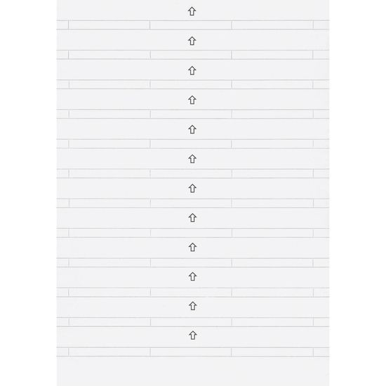 Merten 230900 Beschriftungsstreifen, polarweiß