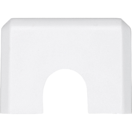 Merten 535160 Leitungseinführung, polarweiß, AUFPUTZ