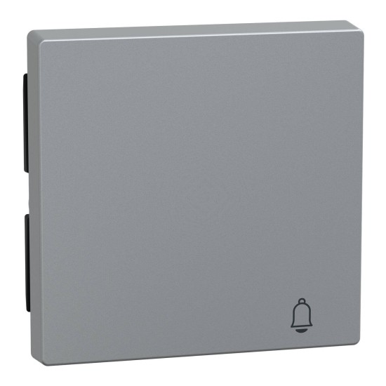 Merten MEG3305-0460 Wippe mit Kennzeichnung Klingel, aluminium, System M