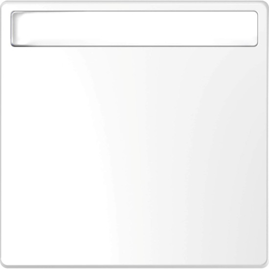 Merten MEG3360-6035 Wippe mit Schriftfeld, Lotosweiß glänzend, System Design