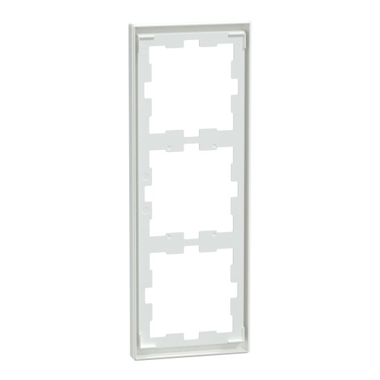 Merten MEG4030-6535 D-Life Abdeckrahmen 3fach lotosweiss glänzend