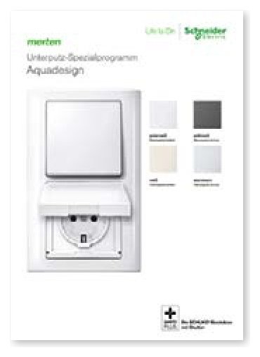 Merten MEGMKM016 Musterkoffermodul Aquadesign
