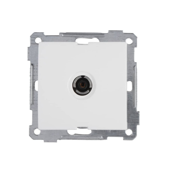 Mutlusan Candela Modul TV Kabel Durchgangsdose Antennensteckdose 11dB Weiss