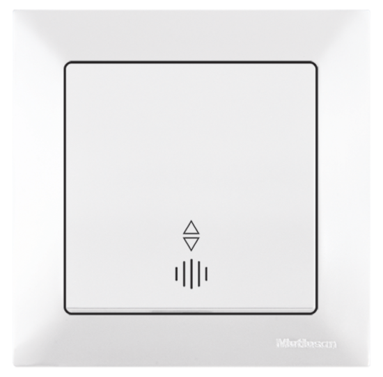 Mutlusan Candela 2-Wege Wechsschalter mit Beleuchtung Unterputz Weiss