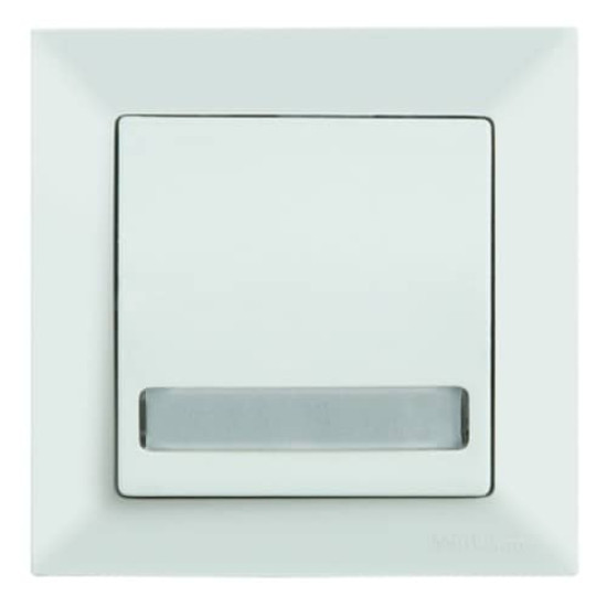 Mutlusan Candela Schalter beleuchtet und beschriftbar Namensfeld Schriftfeld