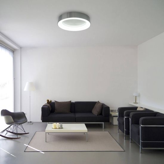 Näve LED Deckenleuchte MULTO Ø46,5cm 31,2W Steuerbare Lichtfarbe bunt dimmbar RGB Nachtlicht 1386961