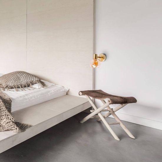 Näve E14 Spotleuchte LIBBY 14x10cm messing 1389745