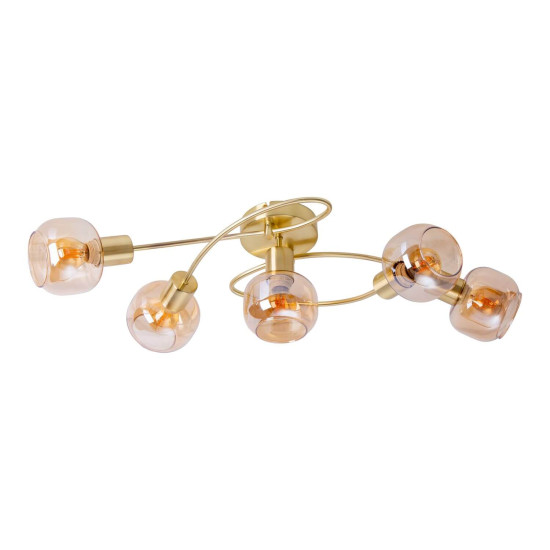 Näve E14 Spotleuchte LIBBY 61x36cm messing 1390145