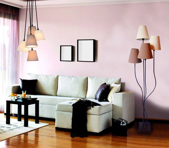 Näve E14 Stehleuchte BOHO 43x34cm beige 2040911