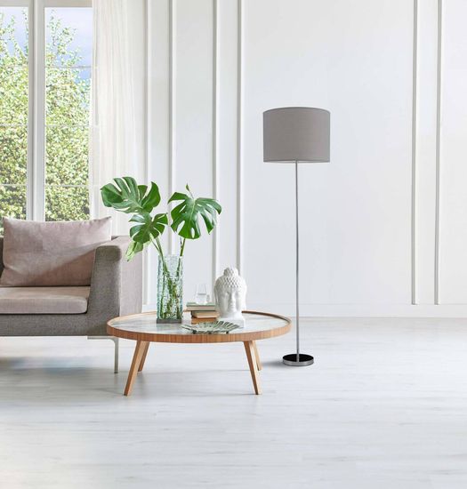 Näve E27 Stehleuchte NEW YORK Ø34,5cm grau 2051216