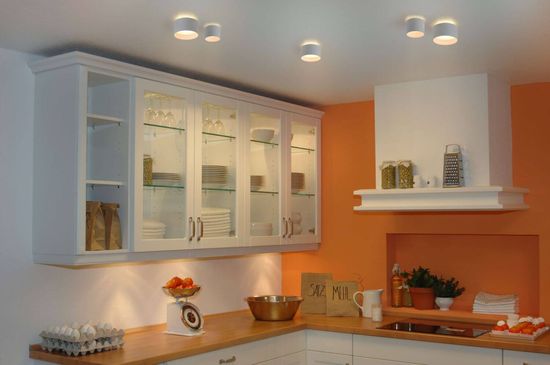 Näve Spotleuchte TRIOS Ø14cm Neutralweiss weiß 4119323