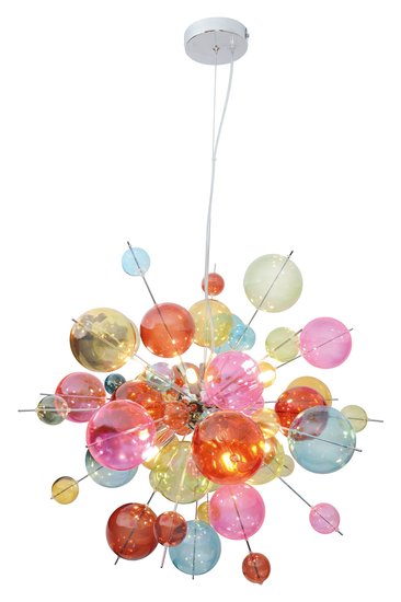 Näve LED Pendelleuchte EXPLOSION Ø65cm 280W bunt 7026461