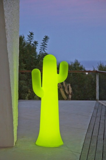 NewGarden PANCHO 140 LIMA LED Kaktus Stehlampe 140cm grün G13 Innen & Außen IP65