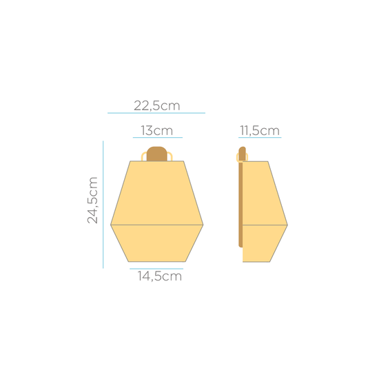 NewGarden SISINE LED kabellose Wandleuchte Naturfaser 25cm dimmbar + Controller Innen & Außen IP54