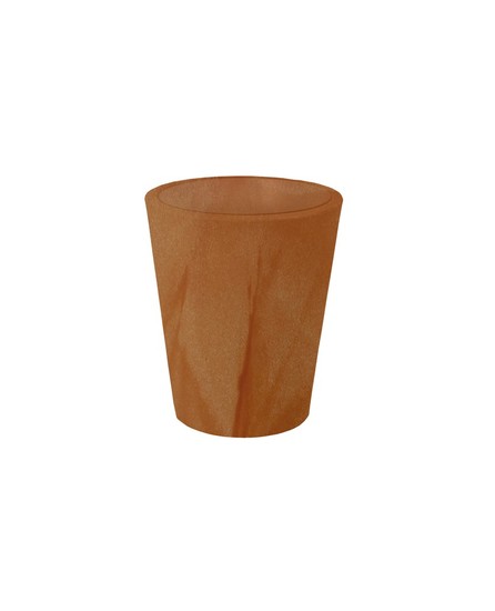 Newgarden GERBERA 33 Pflanzkübel groß rund ø32x39cm terrakotta 20L mit Wasserspeicher outdoor