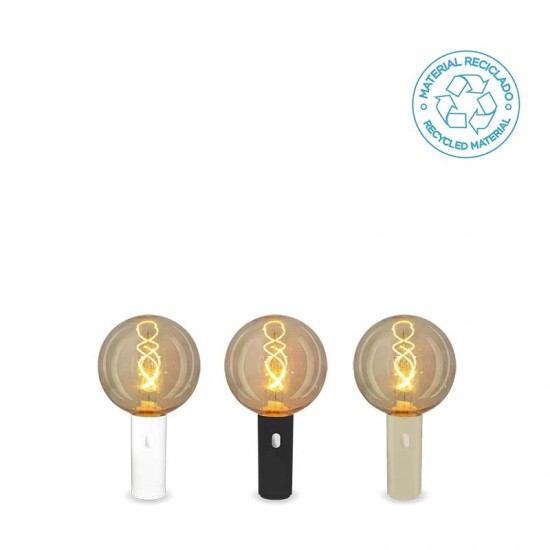 NewGarden EDY G125 LED Mobile Hängeleuchte schwarz Akku, Fernbedienung Innen & Außen IP54