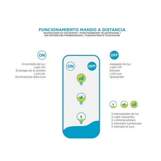 NewGarden EDY G125 LED Mobile Hängeleuchte schwarz Akku, Fernbedienung Innen & Außen IP54